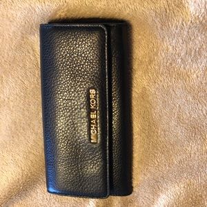 Michael kors large leather wallet